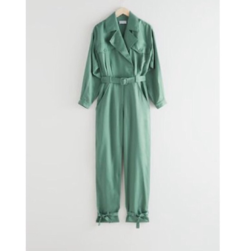 &otherstories belted jumpsuit